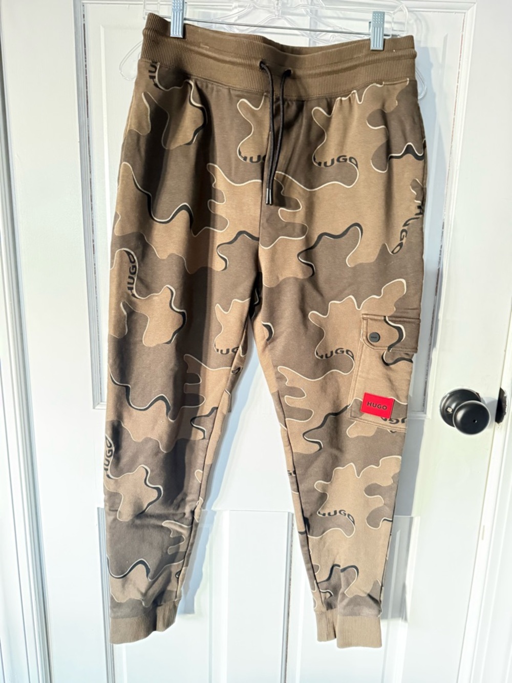 Hugo Boss Dromwell Camo Joggers Small NWOT